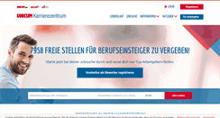 Desktop Screenshot of karriere.unicum.de